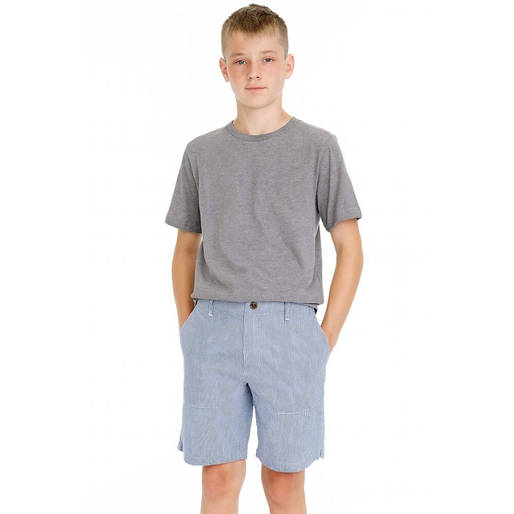Excellent Condition GAP Men’s Blue White Pinstripe Utility Cargo Shorts Size 29